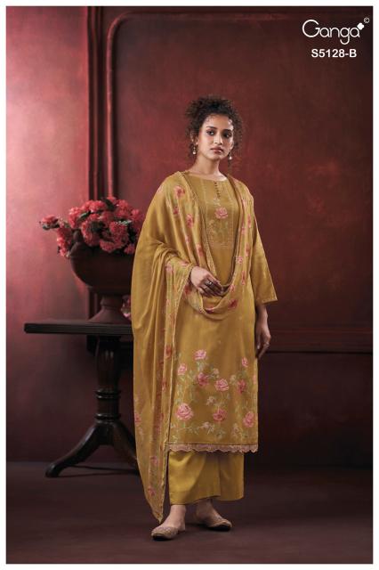 Ganga paridhi 5128 dress material wholesale market in lucknow